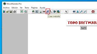🥇 MicroMundos Pro  ¿Como Insertar Objetos de Textos y Melodias [upl. by Brnaba319]