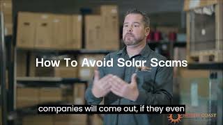 How To Avoid Solar Scams [upl. by Vlada]