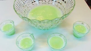 Bettys Lime Sherbet Punch New Years Eve Nonalcoholic [upl. by Bolanger]