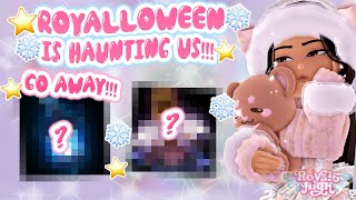 ROYALLOWEEN IS 😳HAUNTING US RIGHT NOW👀  Royale High Glitterfrost [upl. by Ahteres]