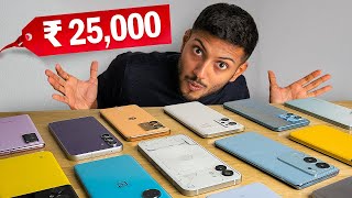 5 Best Smartphones Under ₹25000 [upl. by Illehs995]