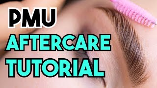 PERMANENT MAKEUP AFTERCARE FOR BEST RETENTION [upl. by Alejandro774]