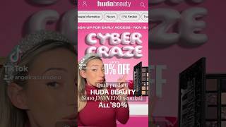 HUDA beauty all’80 di sconto per il black Friday [upl. by Rokach]