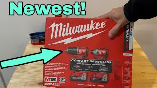 Newest Milwaukee M18 Compact Brushless Drill and Impact Set  Unboxing [upl. by Stacy]