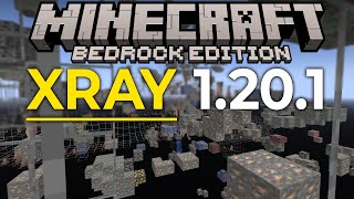 How To Get XRay in Minecraft Bedrock 120 Minecraft Bedrock XRay Texture Pack [upl. by Perceval]