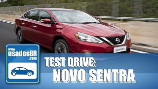 Teste Drive Nissan Sentra 2017 [upl. by Htaras]