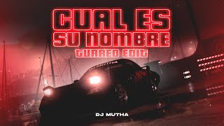 ¿Cual Es Su Nombre Turreo Edit  DJ Mutha [upl. by Aurita]