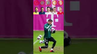 Ronaldo vs Neymar vs Mbappe vs Lewandowski vs Bale  GoalKeeper Challenge 🧤⚽ ronaldo neymar [upl. by Adnert]