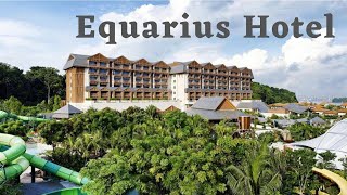 🟪 EQUARIUS HOTEL  Resort World Sentosa Singapore [upl. by Bartolemo]