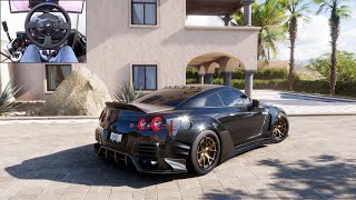 Forza Horizon 5  Widebody NISSAN GTR NISMO Customization amp Top Speed 4K [upl. by Ahsuat]