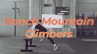 How To Bench Mountain Climbers [upl. by Amuwkuhc529]