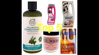 Top 5 primeros acondicionadores para co wash [upl. by Kalfas]