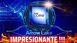 LA NUEVA ARQUITECTURA DE INTEL ARROW LAKE SE VE IMPRESIONANTE [upl. by Ahsinyd705]