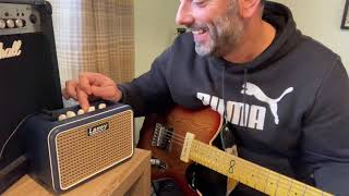 Laney Mini STB Lion portable amp unboxing and first review Better than Blackstar Fly [upl. by Ati]