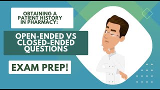 Obtaining a Patient History in Pharmacy Openended vs Closedended Questions [upl. by Regazzi]