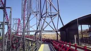 X2 POV at Six Flags Magic Mountain 2009 [upl. by Yltneb827]