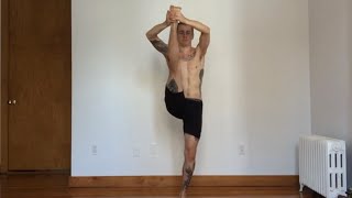 Trivikramāsana  Three Stride Pose Standing Split [upl. by Pry]