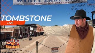 Tombstone LIVE Wyatt Earp Days amp Dave goes Cowboy [upl. by Kennie]