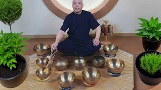 Zen Pathways Tibetan Singing Bowls for Spiritual Healing [upl. by Aiyekal]