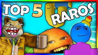 Los juegos MÁS RAROS de ROBLOX 🤪😵  TOP 5 ROBLOX [upl. by Killie]