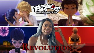 Miraculous Ladybug Revolution had NO BUSINESS making me cry like this  FIRSTTIME Reaction [upl. by Ahsaten]