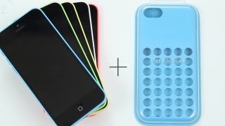 Blue iPhone 5c Case Hands On Is it good [upl. by Albina481]