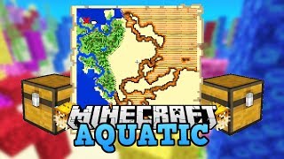 Lets Play Minecraft Deutsch Aquatic 🌊 Schatzkarte  Minecraft Deutsch Aquatic 005 [upl. by Emersen932]