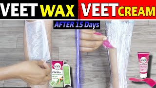 Veet Wax Strips  Private Part waxing  Full Body Waxing [upl. by Ijic]