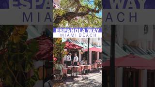 ESPAÑOLA Way en MIAMI BEACH🥘 SouthBeach Gastronomíainternacional MiamiBeach [upl. by Akiria]