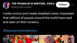 CORRECTING THE RECORD Tee Franklin FRAUDULENTLY Claims Credit For DISABLED Womans SpiderCharacter [upl. by Flaherty798]