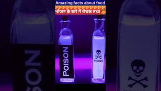 Top 10 Amazing facts about food 🥑  Food fact in Hindi facts shorts [upl. by Jobi522]