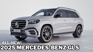 2025 MercedesBenz GLS 450 Facelift  FIRST LOOK Interior amp Exterior Details [upl. by Kilian]