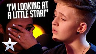 Bailey McConnell is a little rising STAR  Audition  BGT Series 8 [upl. by Letch]