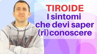 Tiroide sintomi da conoscere alimenti da evitare dieta consigliata [upl. by Atilem898]