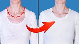 A great sewing trick  how to downsize a large neckline simply and quickly [upl. by Molly]