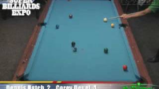 Corey Deuel v Dennis Hatch at the Super Billiards Expo [upl. by Rolfston]