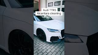 900 HP Audi TTRS  Cleaning Alcantara Steering WheelsCleaning  MTR Performance  UNITRONIC [upl. by Epotimet8]