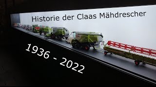 Historie der Claas Mähdrescher Lexion Tucano Matador  History of Claas combine harvesters [upl. by Avram181]