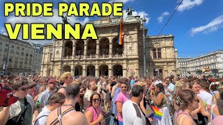 Vienna PRIDE PARADE 2024 [upl. by Enaira381]