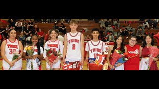 CUHS Basketball amp Color Guard Senior Night  February 9 2024 [upl. by Langdon]