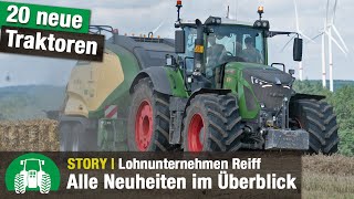 Lohnunternehmen Reiff  Neuheiten und Newsupdate 202324  Teil 2  Fendt Claas Neubau usw [upl. by Mahseh137]