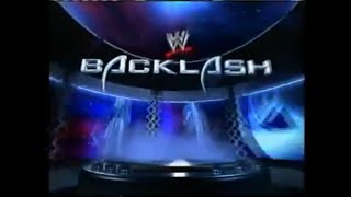 WWE Backlash 2003 Opening [upl. by Nedyaj84]