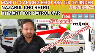 Best CNG kit fitting in petrol car CNG KIT fitting in petrol car CNG installation price CNG aut Gas [upl. by Arral]