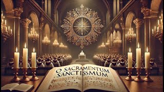 O Sacramentum Sanctissimum  Gregorian Chant Hymn for Eucharistic Adoration  Sacred Choir Music [upl. by Howell783]