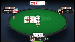 4K Poker Play quotSPIN amp GOquot on PokerStars [upl. by Tomchay]