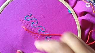 How To Do Cording Stitch For Beginners [upl. by Linzer764]