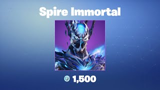 Spire Immortal  Fortnite OutfitSkin [upl. by Nnainot]