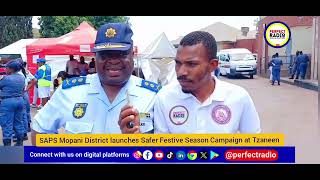 SAPS Mopani district launches their Safer Festive Season Campaign at Tzaneen [upl. by Mauve]