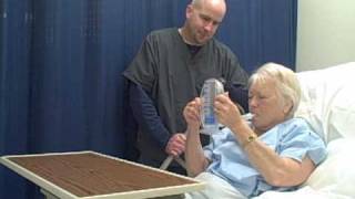 How to Use an Incentive Spirometer [upl. by Anasxor]