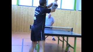 Tischtennis Turnier Dachau 20120812 25 Axel Feyerabend vs Kenan Birkmann AltdorfNbg [upl. by Lower]